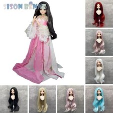 Perruque Longue Vague BJD Dolls Beaux Cheveux 1/3 1/4 1/6 Accessoires Poupées