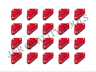 20pc Welding Arrow Magnet Set Mini Weld Holder Up to 10 LB at 45, 90 or 135 Deg