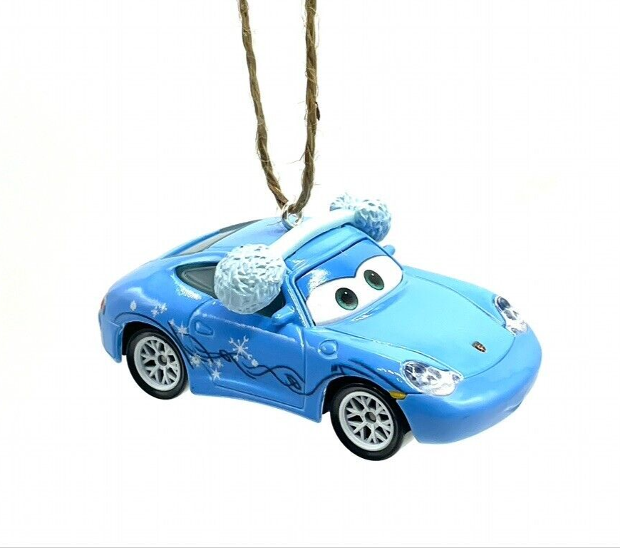 🎄Disney Pixar CARS Holiday Sally w/ Earmuffs Snowflake Christmas