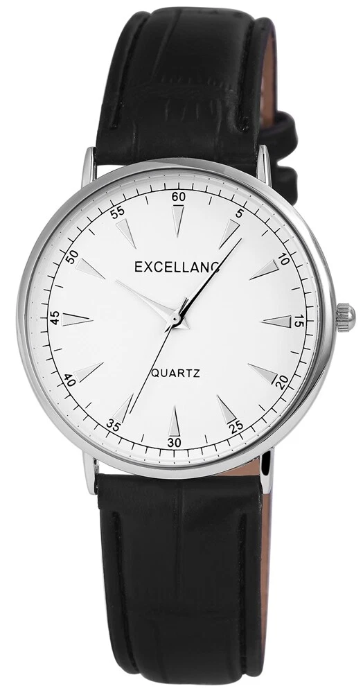 Excellanc Orologio da polso da donna, al quarzo, analogico, in metallo
