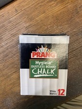 Prang Hygieia Dustless White Chalk 12 PC, 1 BOX - 31144