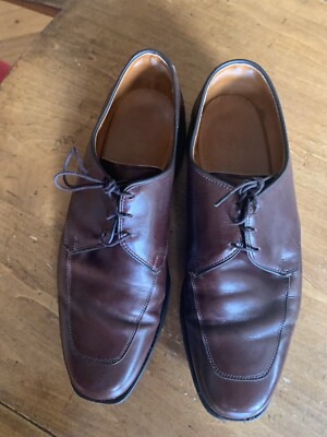 Allen Edmonds Burton Brown Apron Toe Oxfords Men display picture 1