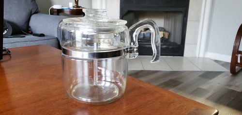 Vintage Pyrex Glass Coffee Pot 7759 9 