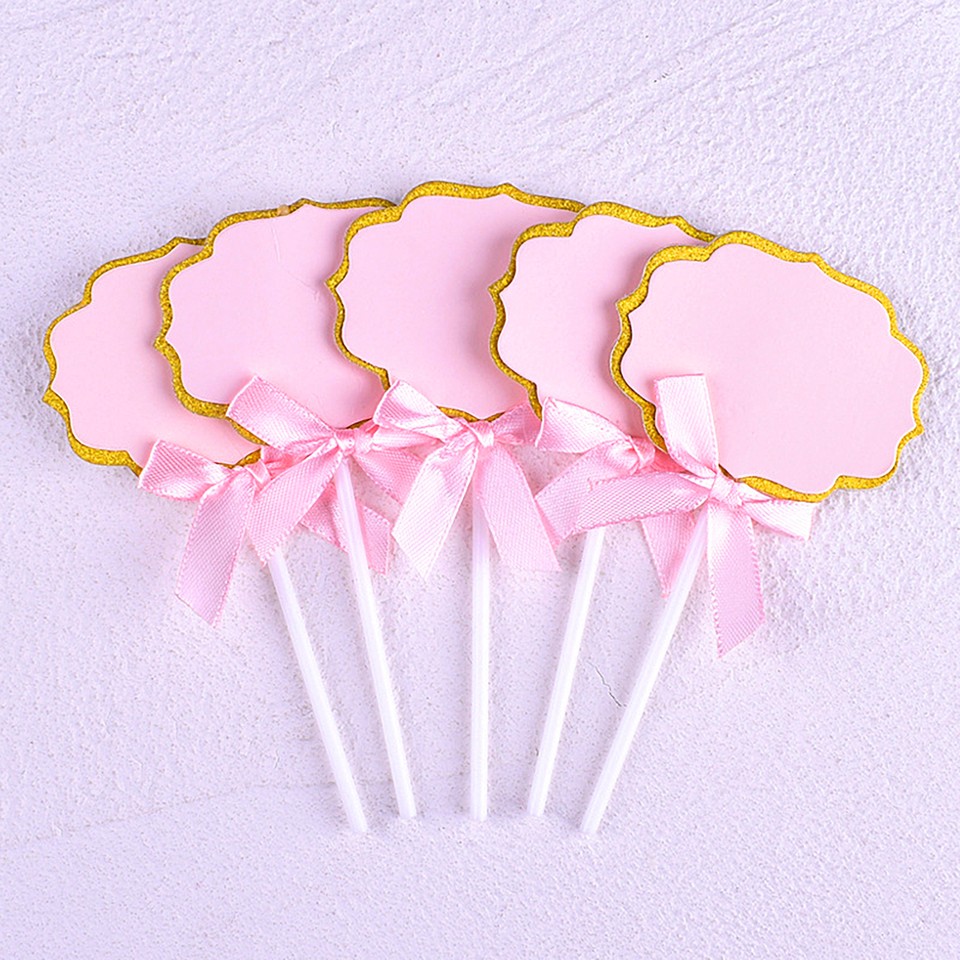 Cupcake Topper Party Cake Topper Cake Decoration Kit with Labels for ...
