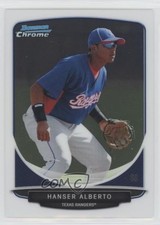 2013 Bowman Chrome Prospects Hanser Alberto #BCP198 0b7