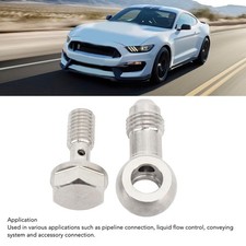 Hot M8 X 1.25mm To AN4 Banjo Bolt Kit High Bearing Capacity Stainless Steel