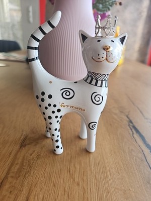 Porzellan Katze Figur  Formano
