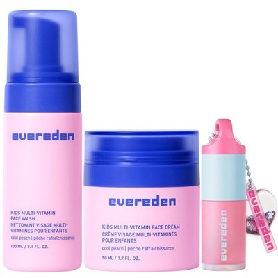 Evereden Happy Kids Skin  Lips Routine - Multi-Vitamin Face Wash  Face Cream ...