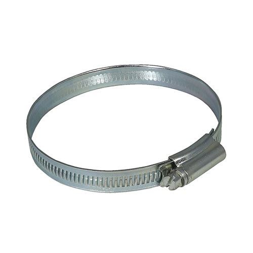TIMCO Hose Clips Zinc 9.5-12mm Silver Pack 10