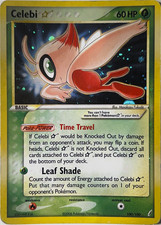 Pokemon Celebi Gold Star #100 Holo Ex Crystal Guardians 2006 Englisch