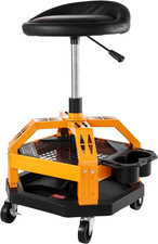Mechanic Stool Dual Storage Trays Rolling Stool And Garage Stool With Adjustable Mechanic Stool Dual Storage Trays Rolling Stool And Garage Stool With Adjustable