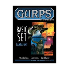 SJG GURPS 4th Ed Basic Set - Campaigns VG+/NM