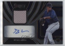2020 Panini Select Rookie Jersey Auto 123/209 Bryan Abreu #RJA-BA Auto o3p