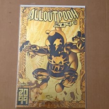 Spiderpooh 2099 All Out Pooh Gold Metal comic cover