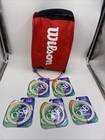 Gosen OG-Sheep Tour 17, power with soft feel. white,5 sets w Wilson Carry Case — photo 1