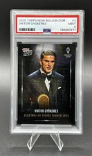 2025 TOPPS NOW BALLON D'OR 3 VIKTOR GYOKERES PSA 9