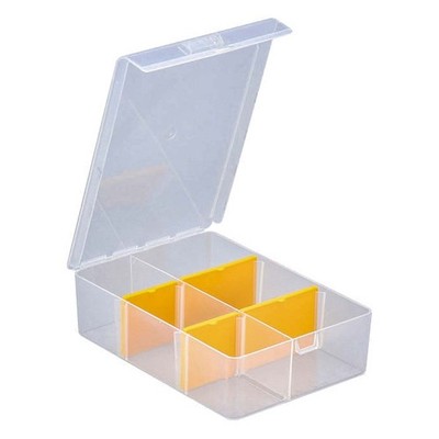 Allit Sortimentskasten EuroPlus Basic11/2-4, 2-6 Fächer,4 flexible Trennstege, 1