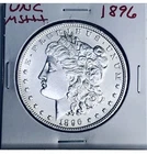 1896 BU GEM MORGAN SILVER DOLLAR UNC MS+++ U.S. MINT BEAUTIFUL BLAST WHITE COIN