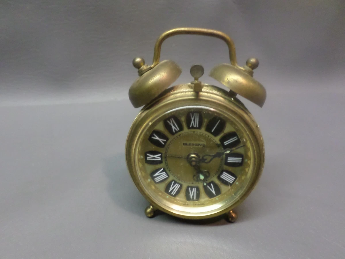 Blessing　ヴィンテージアラーム置時計 blessing west germany clock products for sale | eBay