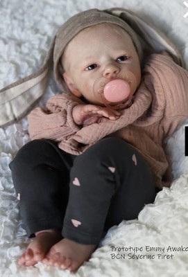 Reborn Puppen Set EMMY AWAKE NO COA Bountifulbaby unbemalt NUR EINEN POST BEZAHLEN!