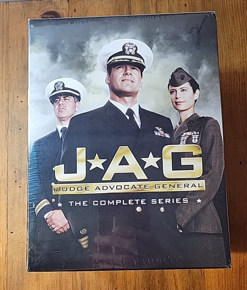 JAG: The Complete Series New Sealed Boxed Set DVDs 55 Disc Set