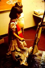 JAN 1985 Kids In Classroom Ektachrome Slide CO-N