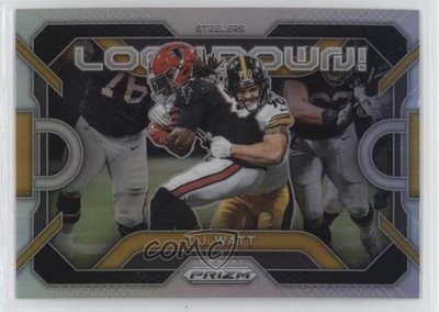 2023 Panini Prizm Lockdown Silver Prizm TJ Watt #LD-17 13hf