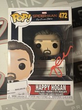 Happy Hogan signed Funko Pop! by Jon Favreau Autograph - Spiderman ACOA Grogu