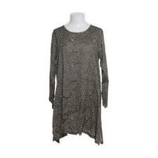 The Masai Clothing Company, Kleid, Größe: M, Grau/Grün, Viskose, Medaillon #DAw