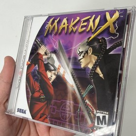 Maken X (Sega Dreamcast, 2000) Complete CIB W Reg - Tested - Authentic