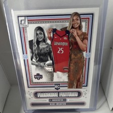 2025 Panini Donruss WNBA Franchise Features Rookie Kiki Iriafen Mystics #18
