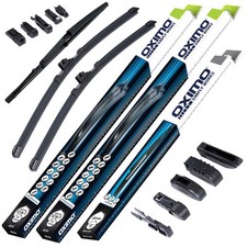 Oximo Front+Heck Scheibenwischer für Alfa Romeo Brera 1 I Fließheck 2006-2010