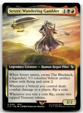 Setzer, Wandering Gambler (Extended Art) 183 MTG Commander: FINAL FANTASY R NM