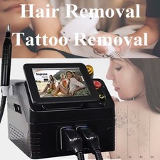 2IN1 808nm Diode Laser Hair Removal Pico Laser Skin Care Beauty Machine US