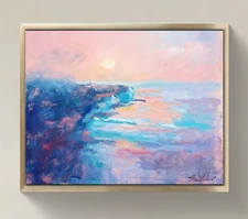 Original Impressionist Painting on 14x11 inch Canvas - Signed by the Artist