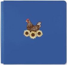 Creative Memories 12x12 Album Cover "NSD 2026" Classic Blue - Chicken/Sunflower
