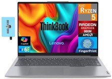 Lenovo ThinkBook 16 16.0 WUXGA AMD Ryzen 5 7533HS, 32GB DDR5, 2TB PCIe SSD, Win