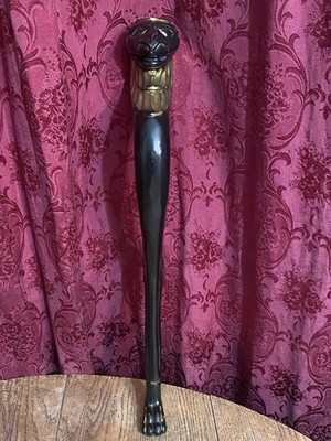 Vintage Hand Carved Sphinx, Cat Head Table, Leg Project Door Handle, Etc.