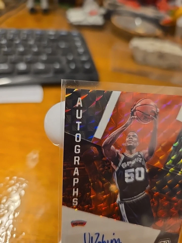 David Robinson NBA Mosaic Autograph  No. AM-DRB 2019 / 20 Auto Basketball karten - Bild 4 von 4