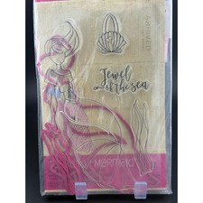 Prima Marketing Julie Nutting Mermaid Cling Stamp Metal Die Set 912574 Jewel Sea