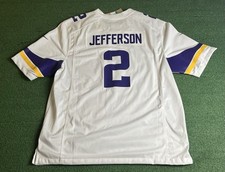Justin Jefferson Minnesota Vikings Nike on Field  Rare #2 Jersey Size XL