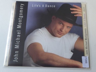 JOHN MICHAEL MONTGOMERY life's a dance VG+/VG+ (CD Album, Country, Atlantic)
