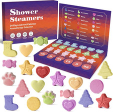 Advent Calendar 2026, 24 Pack Aromatherapy Shower Steamers for Relaxation
