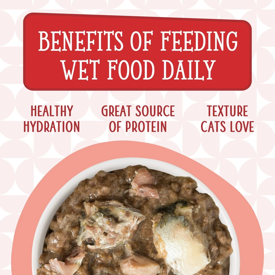 Cats in The Kitchen Tu Tango Sardina, Atún y Pavo Au Jus, Lata de 3,2 OZ (Paquete de 24) Foto 4 de 4