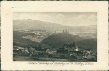 Ansichtskarte Blick vom Seelenberg auf Reifenberg Gr. Feldberg1927 (Nr.9560)