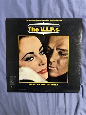 Miklos Rozsa  The V.I.P.'S (The Original Score From The Motion Picture) Vinyl LP