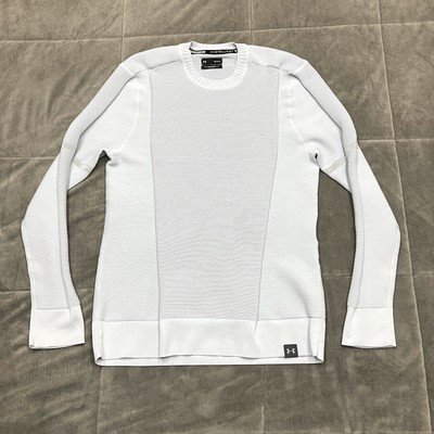 Under Armour Intelliknit Phantom Sport Sweatshirt Men's Size Medium Light Gray