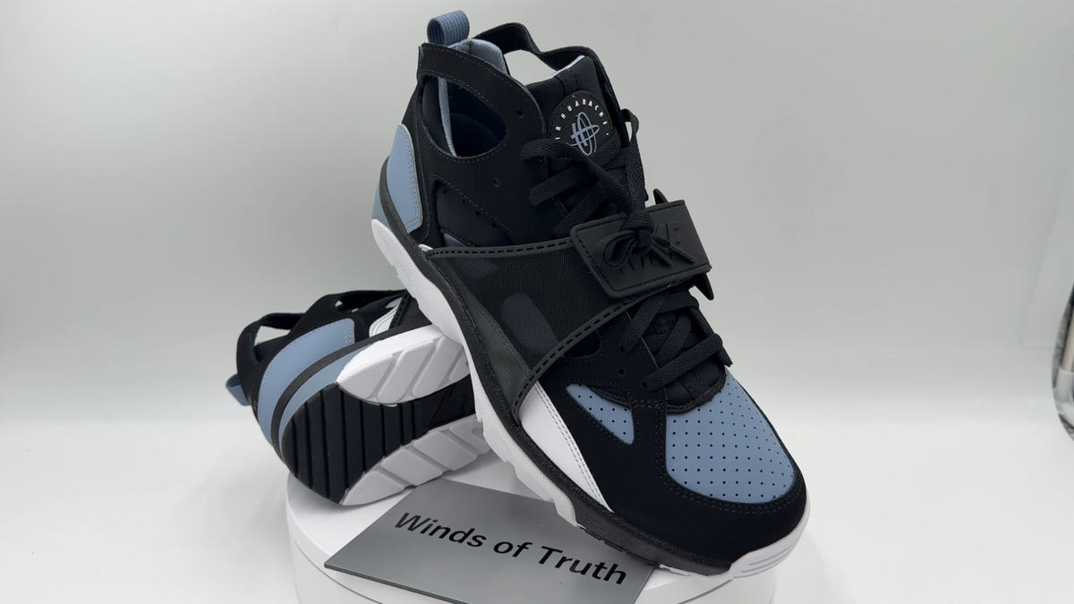 Nike Air Trainer Huarache IH4470-001 Black / Cool Blue Men