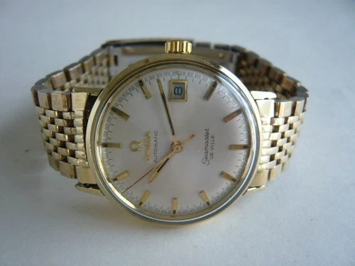 Vintage Men Watch Omega Seamaster De Ville Automatic 14k Gold Filled.
