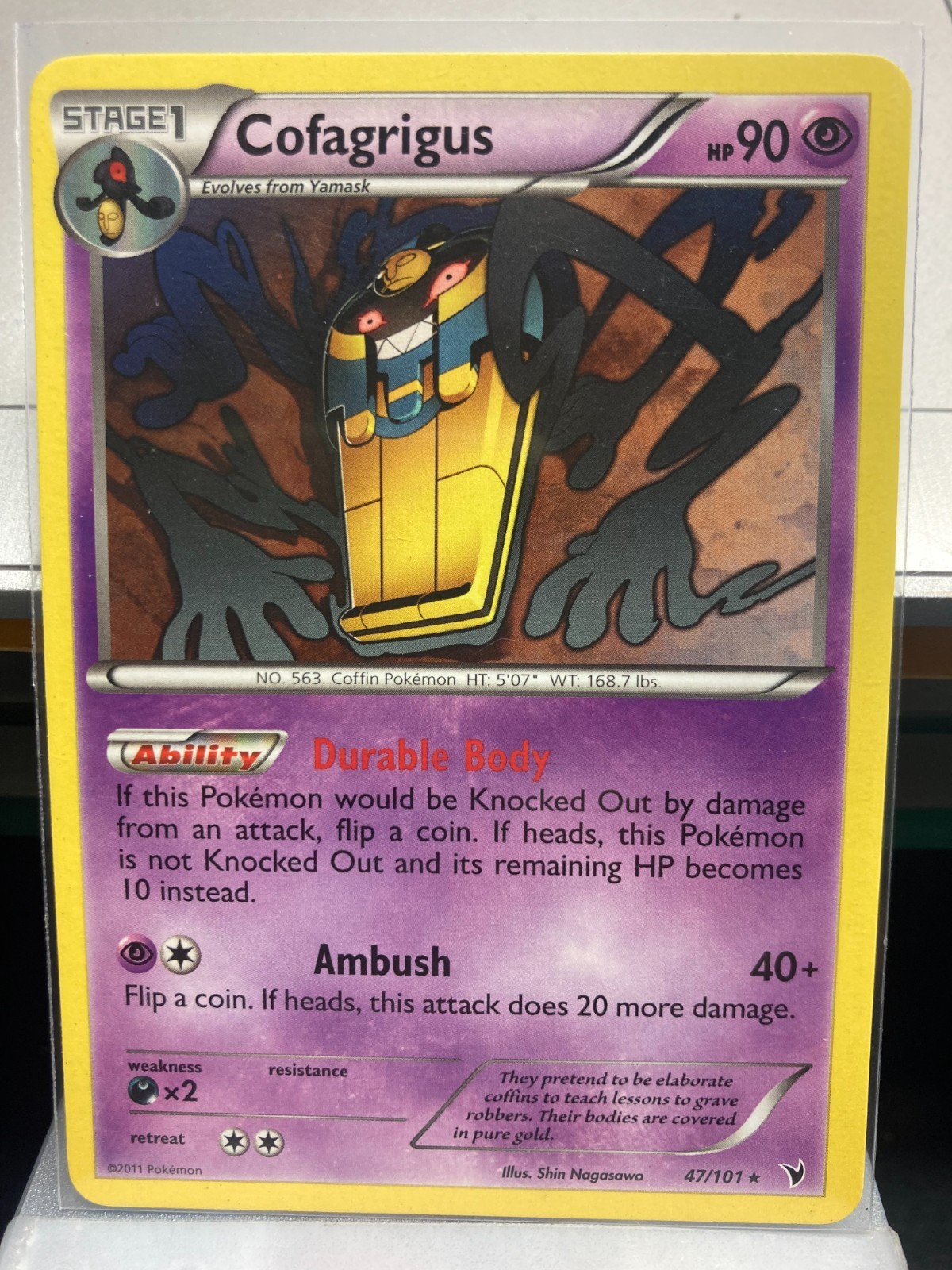 Non-Holo - 2011 Pokemon Noble Victories /101 Card ($2 Minimum Order Required)